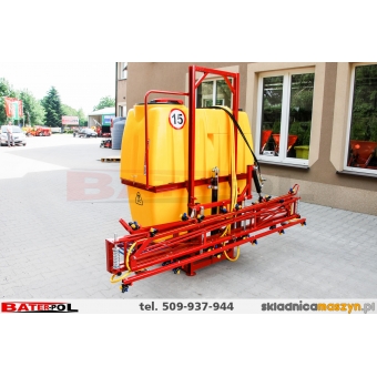 Opryskiwacz zawieszany Polmark 600L 12M stabilizacja hydrauliczna,podnoszenie hydrauliczne  